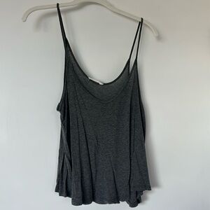 Lush flowy gray tank top